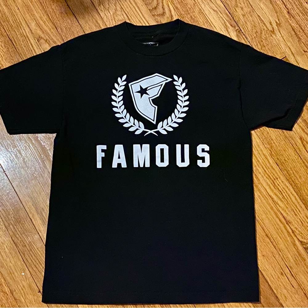 FAMOUS STARS AND STRAPS t-shirt. Excellent condition.